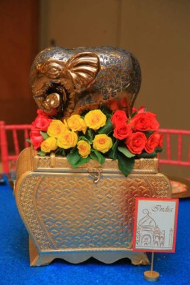 Parte de la decoración.