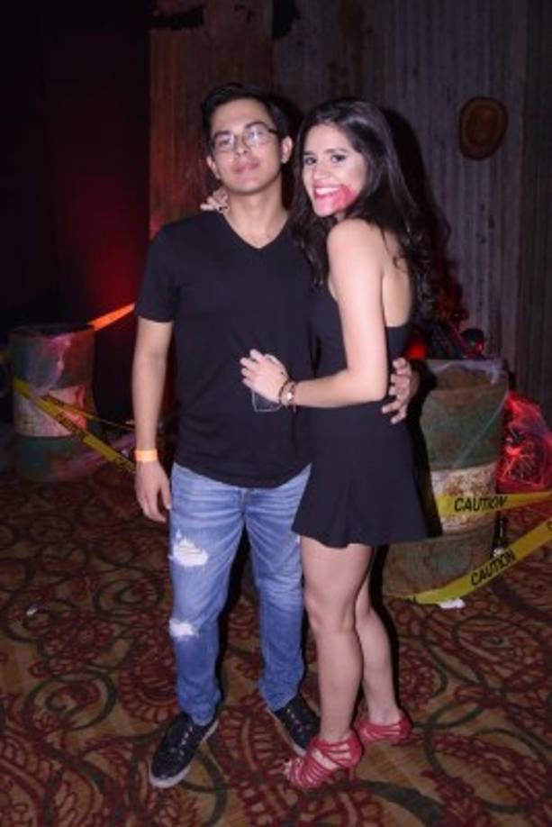 Adrián Mora y Sandra Solís.