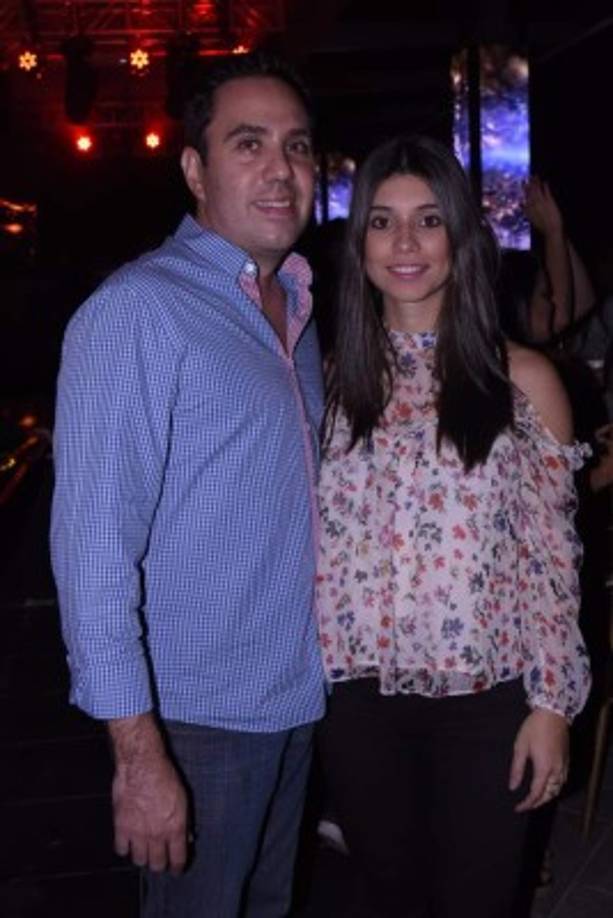 Gerardo Gutiérrez y Laura Zelaya.