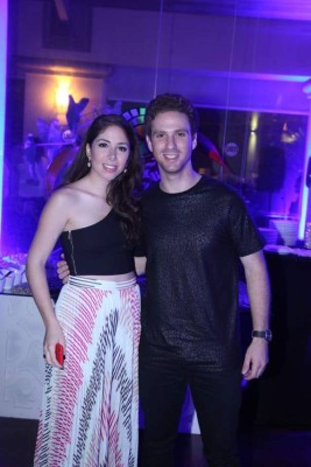 Tiara y Stefano Kafati.