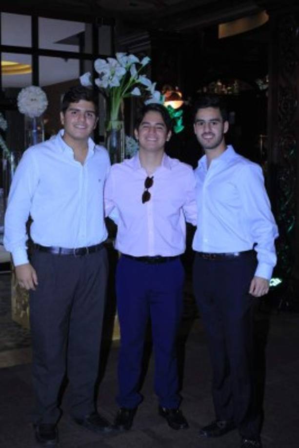 Nasry Ictech, José Eduardo Díaz y Faris Andonie.