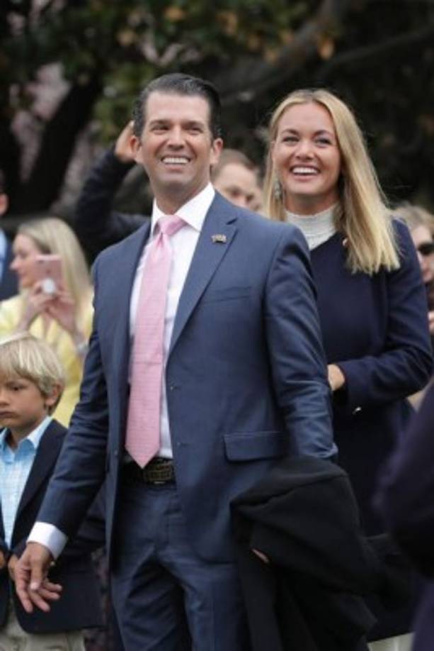 Trump Jr. y Vanessa se separaron en marzo pasado tras 12 años de matrimonio y cinco hijos en común.