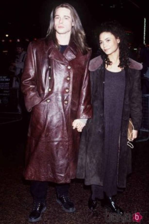 Brad Pitt y Robin Givens.