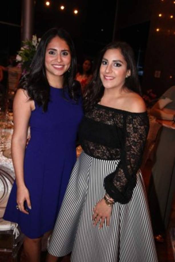 Sara Bográn y Andrea Caracciolli.