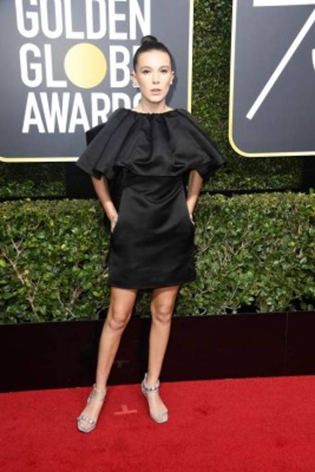 La actriz de Stranger Things Millie Bobby Brown.