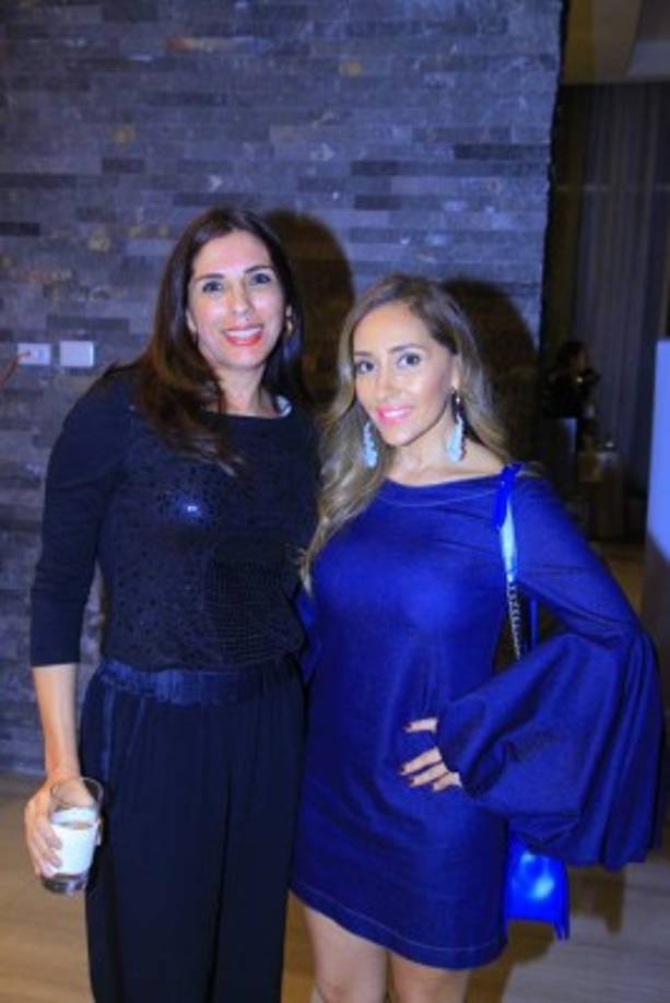 Claudia Noriega y Karla Villar.