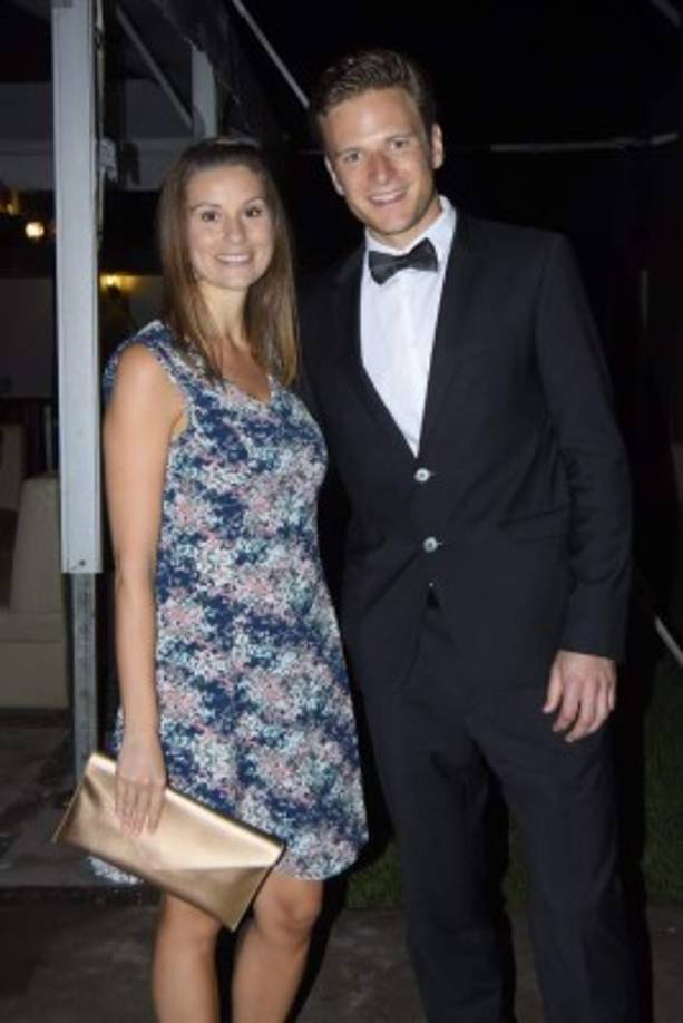 Annika Woggan y Julian Strothmann.