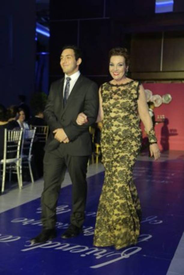 Juan Miguel Kattán y su madre Cotty Barletta.