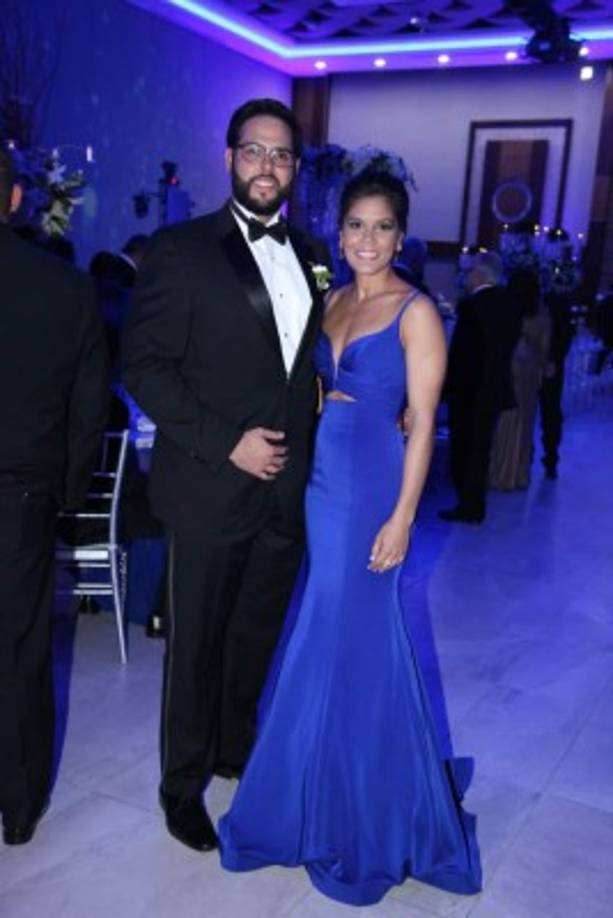 David Rivera y Liseth Durán.