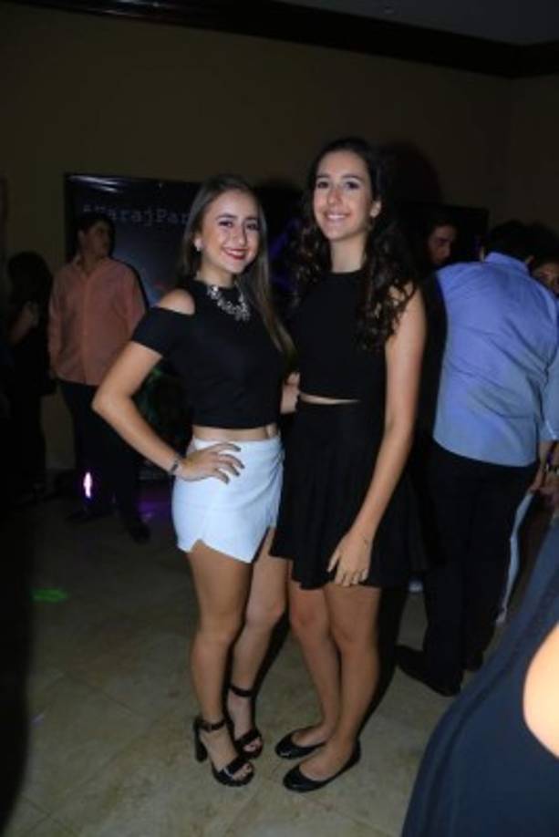 Arielle Canahuati y Cristina Núñez .