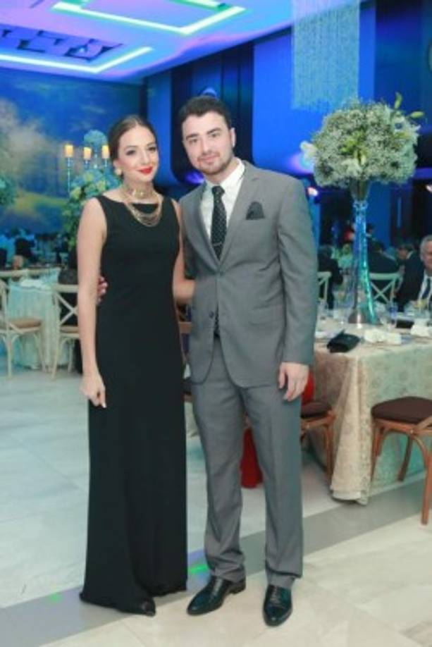 Rebecca Bendeck y Tino Barletta.