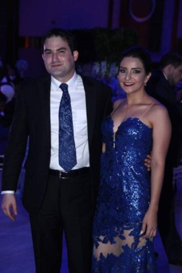 Ricardo Kattán y Jennifer Salamé.