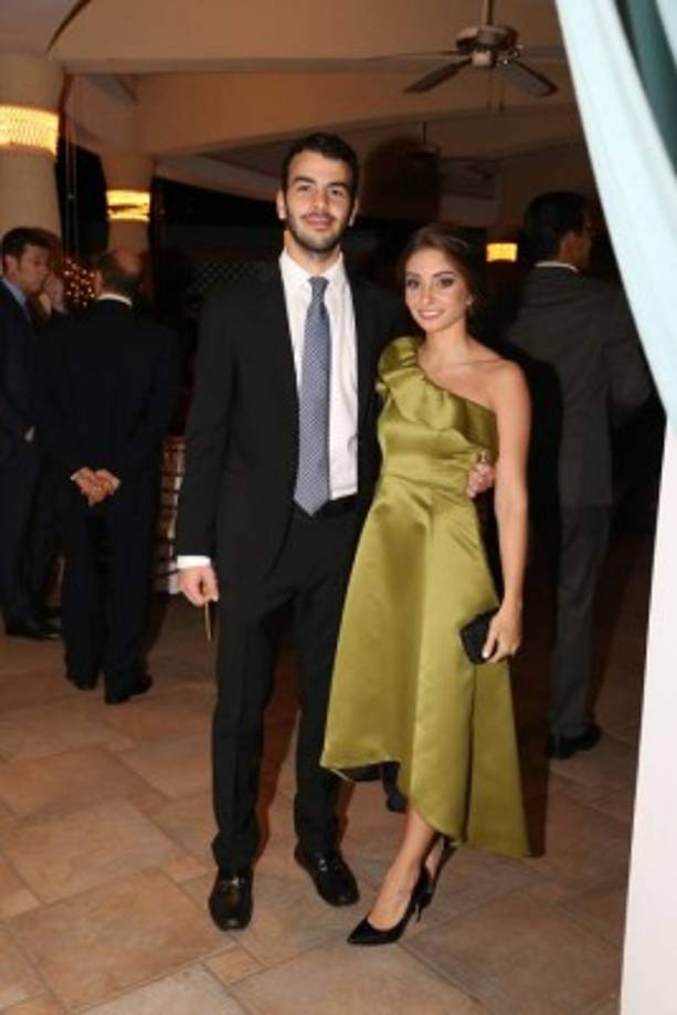 Alberto Kafati y Paola Midence.