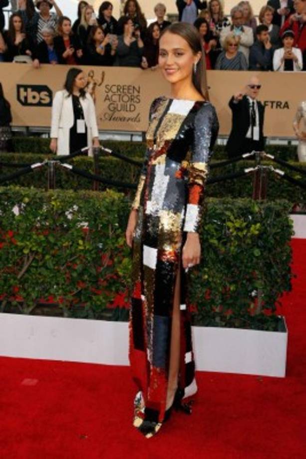 La actriz de la Chica Danesa, Alicia Vikander.