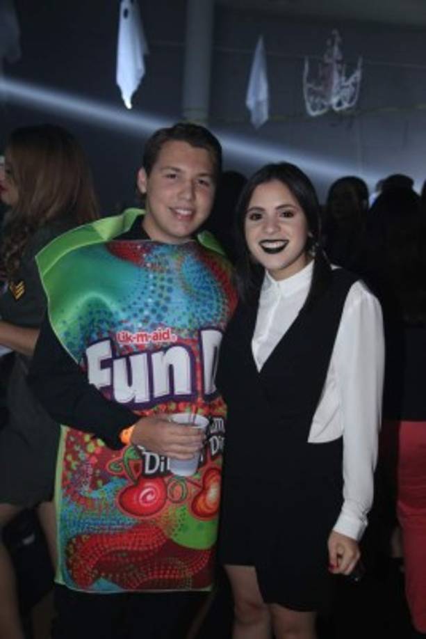 Flavio Tinoco y Ana Abufele.