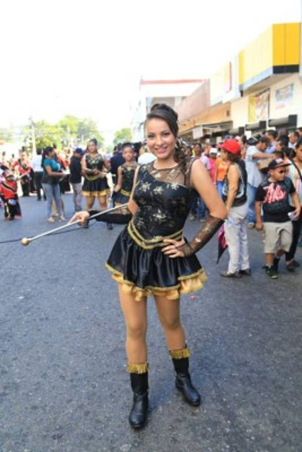 Maryuri Medina, 16 años, representante del Instituto Lempira de San Pedro Sula.