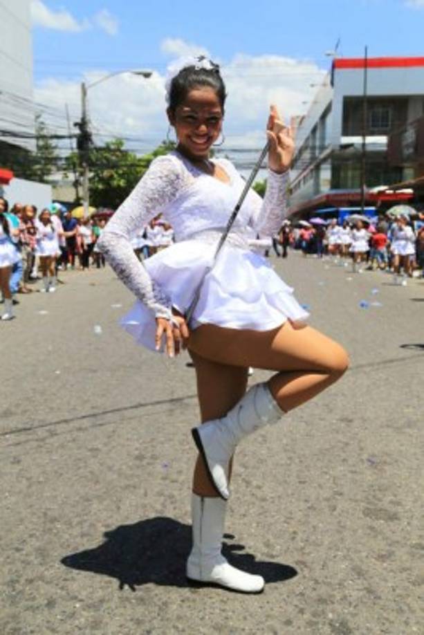 Una palillona en San Pedro Sula.