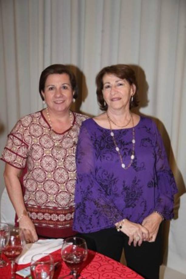 Rita Simón y Rabab Handal.