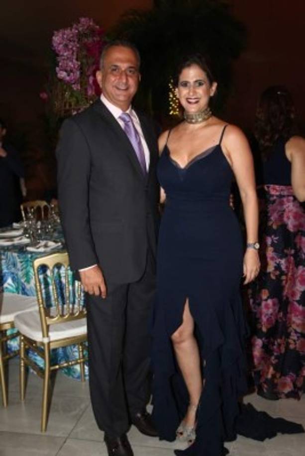 Munir y Vanessa Chahín.