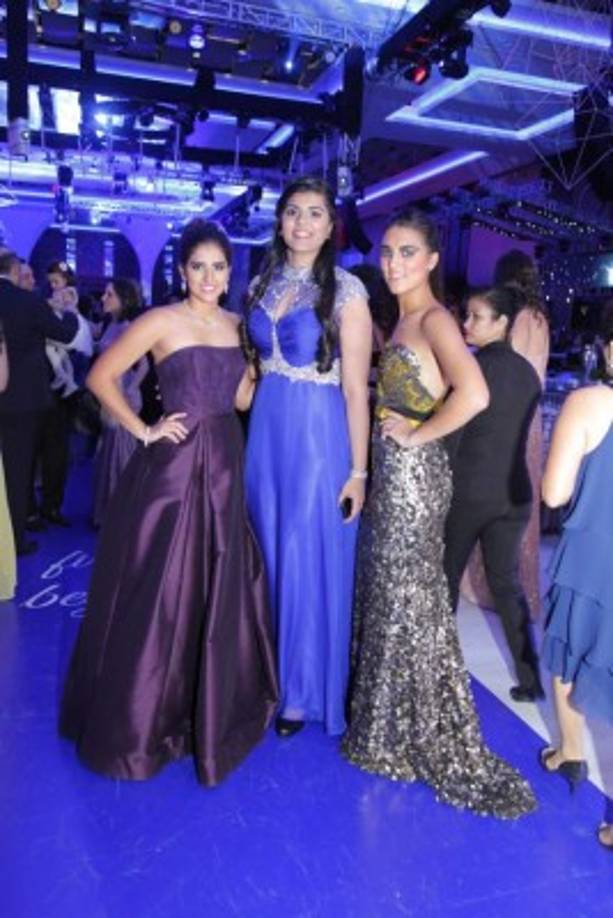 Ivanna Zummar, Marian Saif y Joyce Andonie.