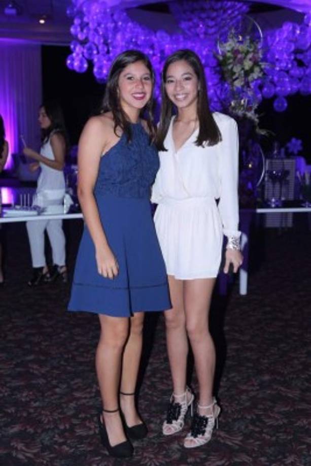 Adriana Mejía y Arianna Bonilla.