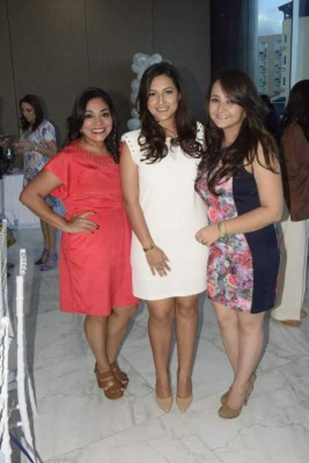 Karime Argueta, Ismary Matute y Melissa Rodríguez.