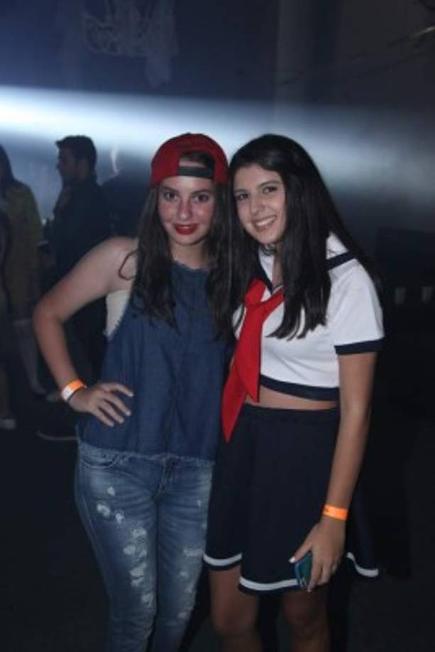 Nayat Yacamán y Valeria Castillo.