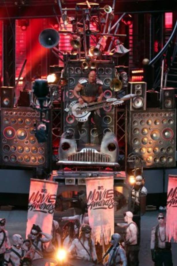 Dwayne Johnson tocó la música de 'Mad Max: Furia en la carretera'.