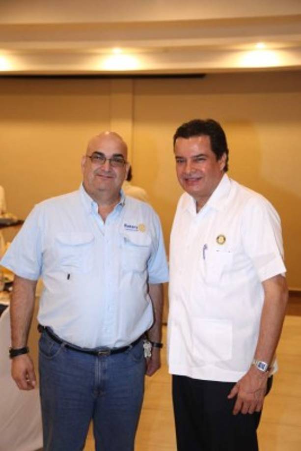 José Interiano y Ramón Fuentes.