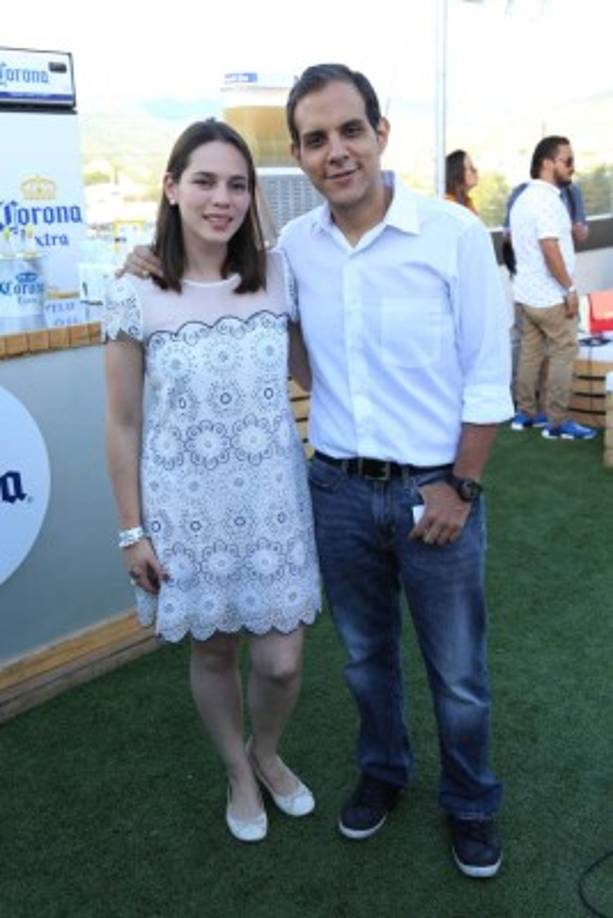 Marisol Cálix y Fernando Varela.