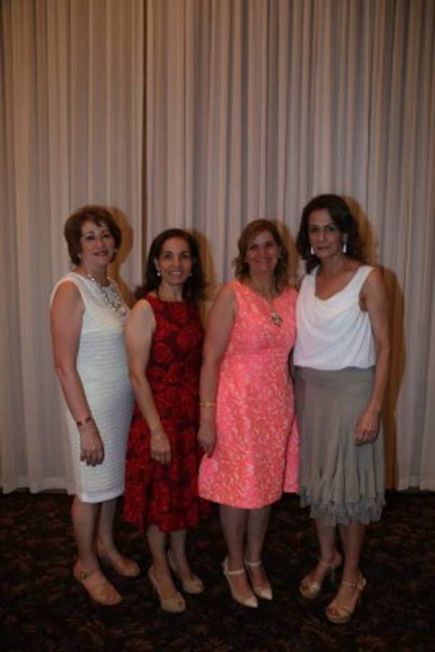 Rabab Handal, Marlen Kamar, Soad Handal y Lucy Ibrahim.