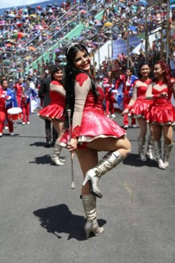 Allison Mejía de la banda Rítmica Independiente.