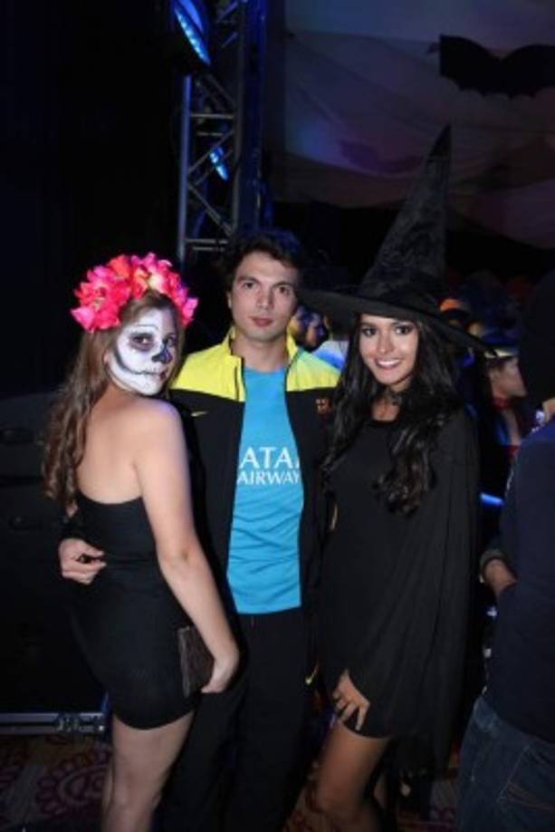 Natalia Villalobos, Luciano Milla y Fanny Ponce.