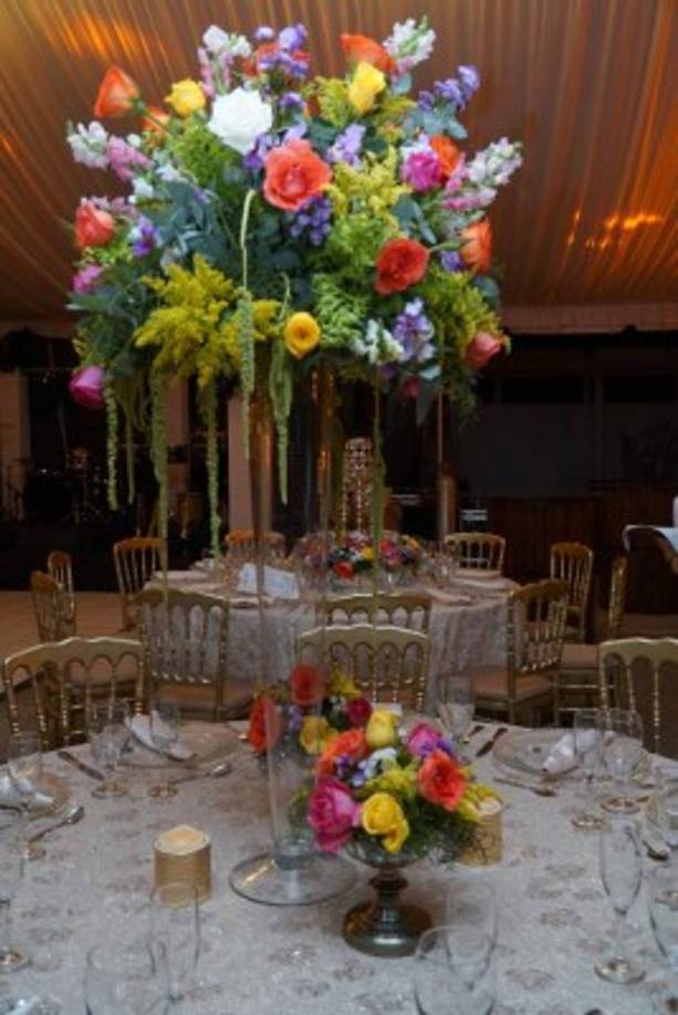 Irela Pérez coordinó la boda.