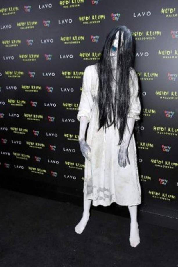 La modelo Betty Taube-Gunter valoró el nivel de terror sobre el aspecto y se vistió como la niña del Aro, Samara Morgan.