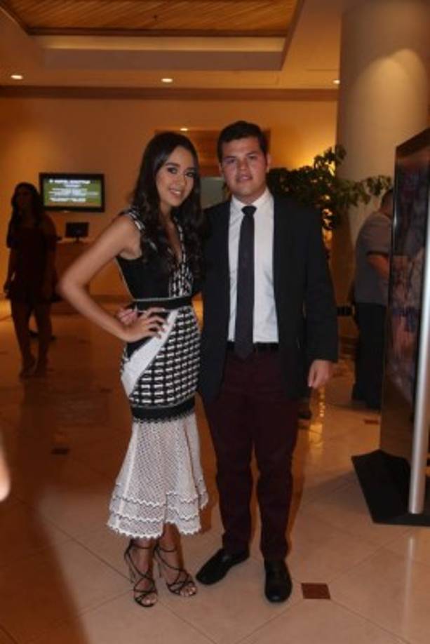 Gabriela Sikaffy y Edwin Pérez.