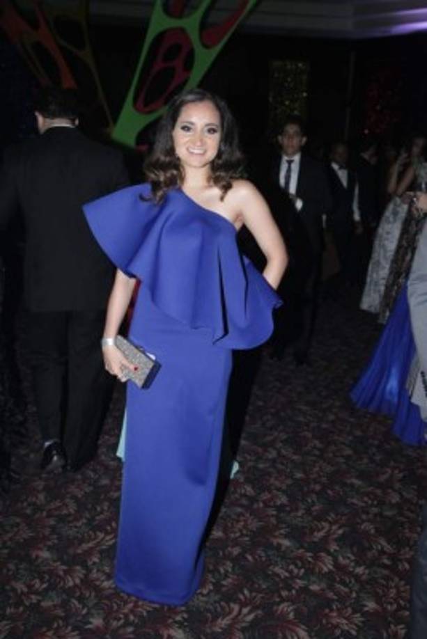 CHIC.Natalia Andonie lució un atuendo de neoprene de la colombiana Silvia Tcherassi.