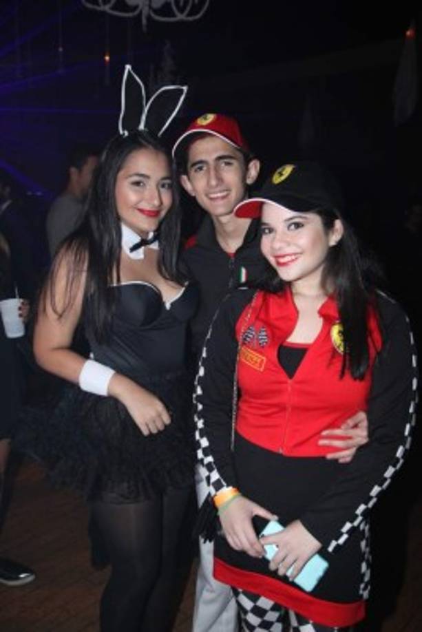 Aviv Tomé, Orlando Merino y Estefanía Castillo.