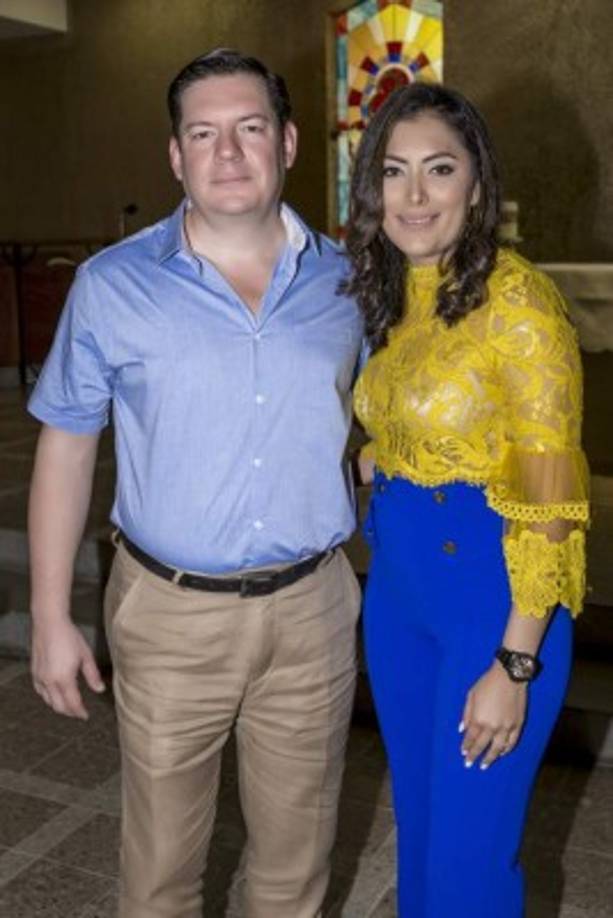 Walter Rivera y Erika Sabillón.