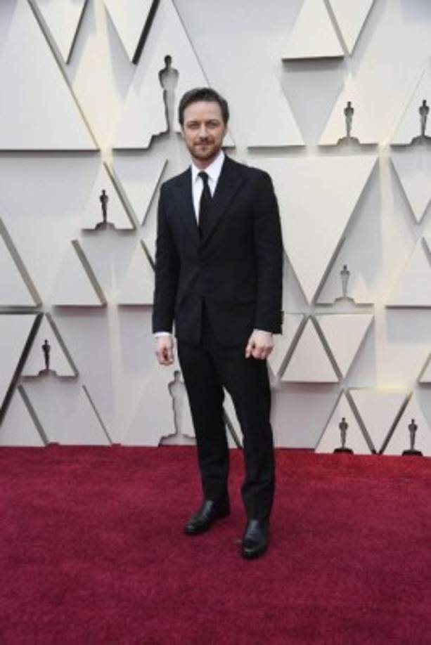 El actor escocés James McAvoy es uno de los presentadores de la noche.