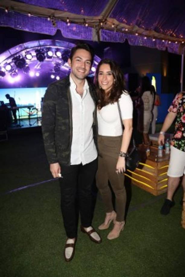 Fernando Anzoletti y Camille Kafati.