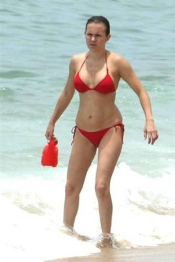 Su cuerpo también sufrió una transformación completa.