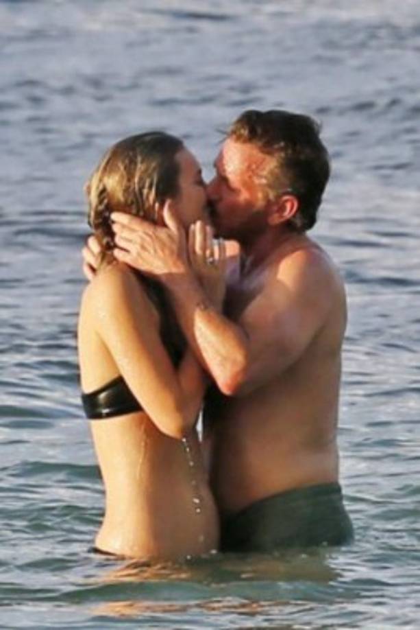 Sean Penn (56) le robó el corazón a la hija de su colega Vincent D’Onofrio, la jovencísima Leila George (24).