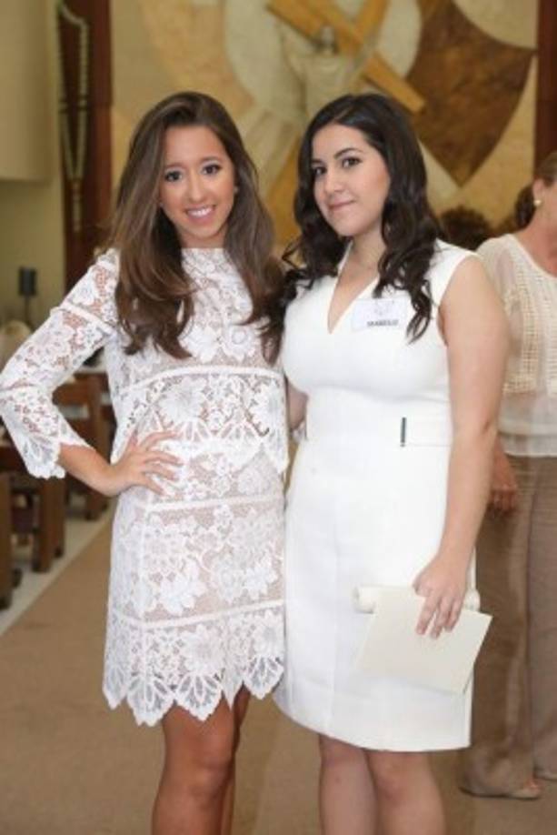 Alyssa Tinoco y Marielle Canahuati.