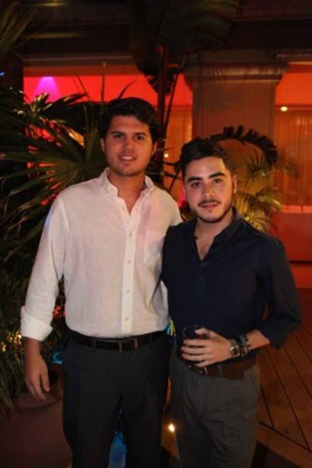 Eduardo Saybe y Nelson Kafati.