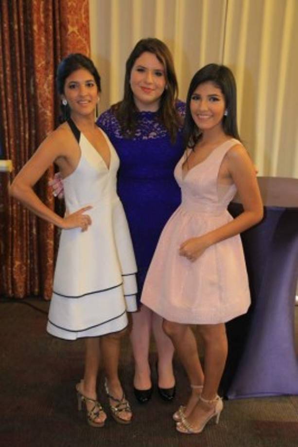 Cristina Vitanza, Paula Goldstein y Valeria Bueso.