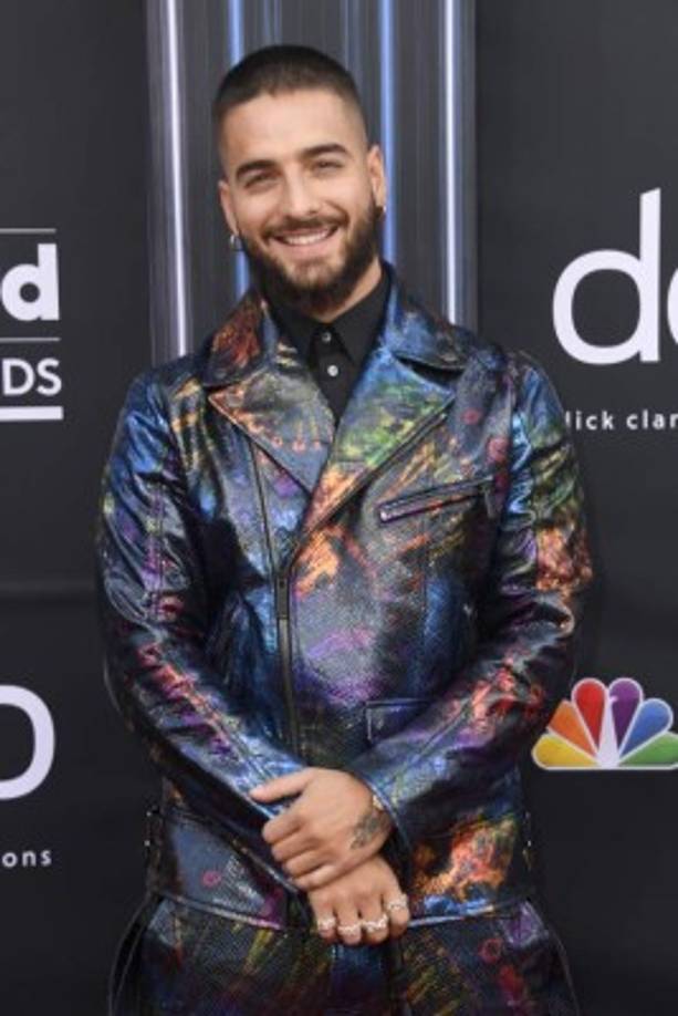 Maluma fue de los primero en llegar a la gala.