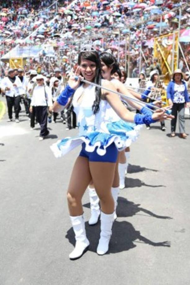 Allison Mejía de la banda Rítmica Independiente.