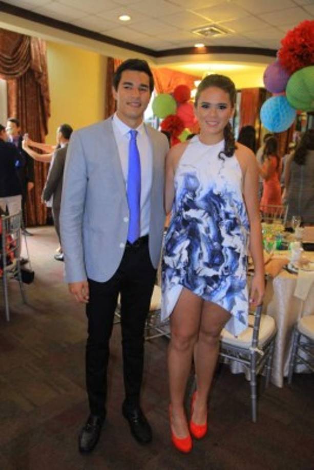 Andrew Kane Szydel y Dora Bográn Pineda.