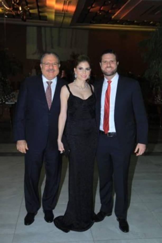 Jacobo, Adriana y Jacobo Kattán.